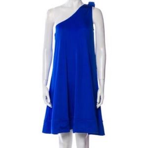 Diane von Furstenberg asymmetric cocktail dress